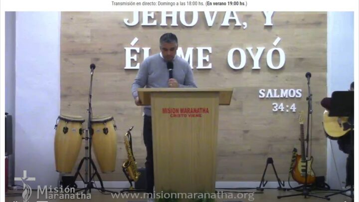 Culto Dominical 27-02-2021 – Misión Maranatha – Paiporta – Valencia – España