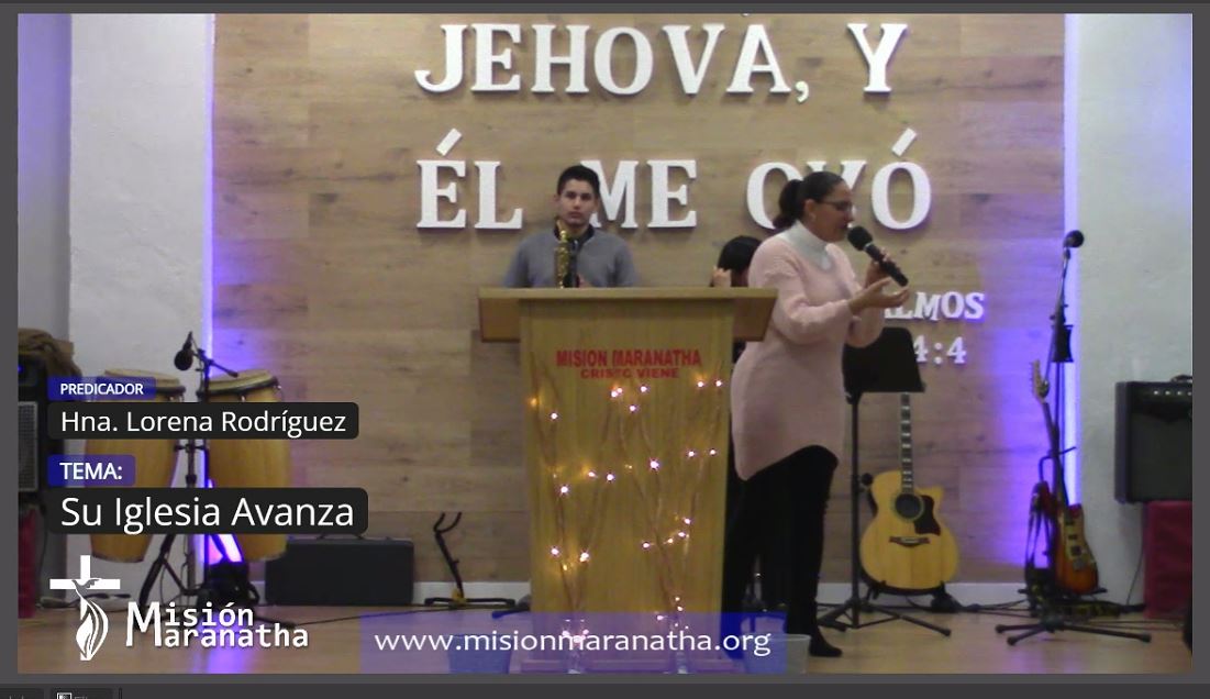 Culto Dominical Misión Maranatha 18-12-2022 Paiporta (Valencia) España.