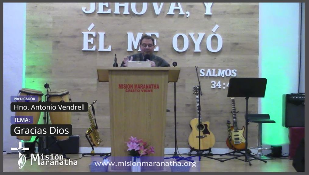 Culto Dominical Misión Maranatha 22-01-2023  Paiporta  (Valencia) España.