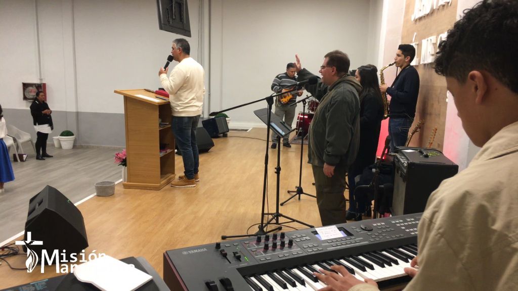 Fragmento de Grabación del Culto Dominical Misión Maranatha 26-02-2023 Paiporta (Valencia) España.