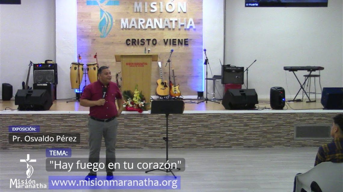 Grabación del Culto Dominical Misión Maranatha 24-09-2023 Paiporta (Valencia) España.
