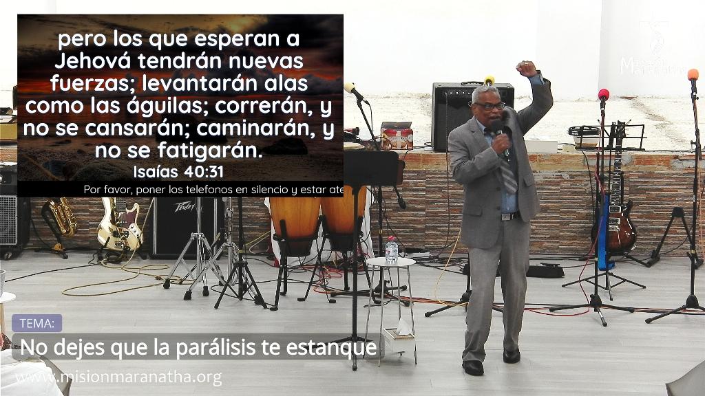 Grabación # No dejes que la parálisis te estanque # Pr. Antonio Funez # 21/12/2025